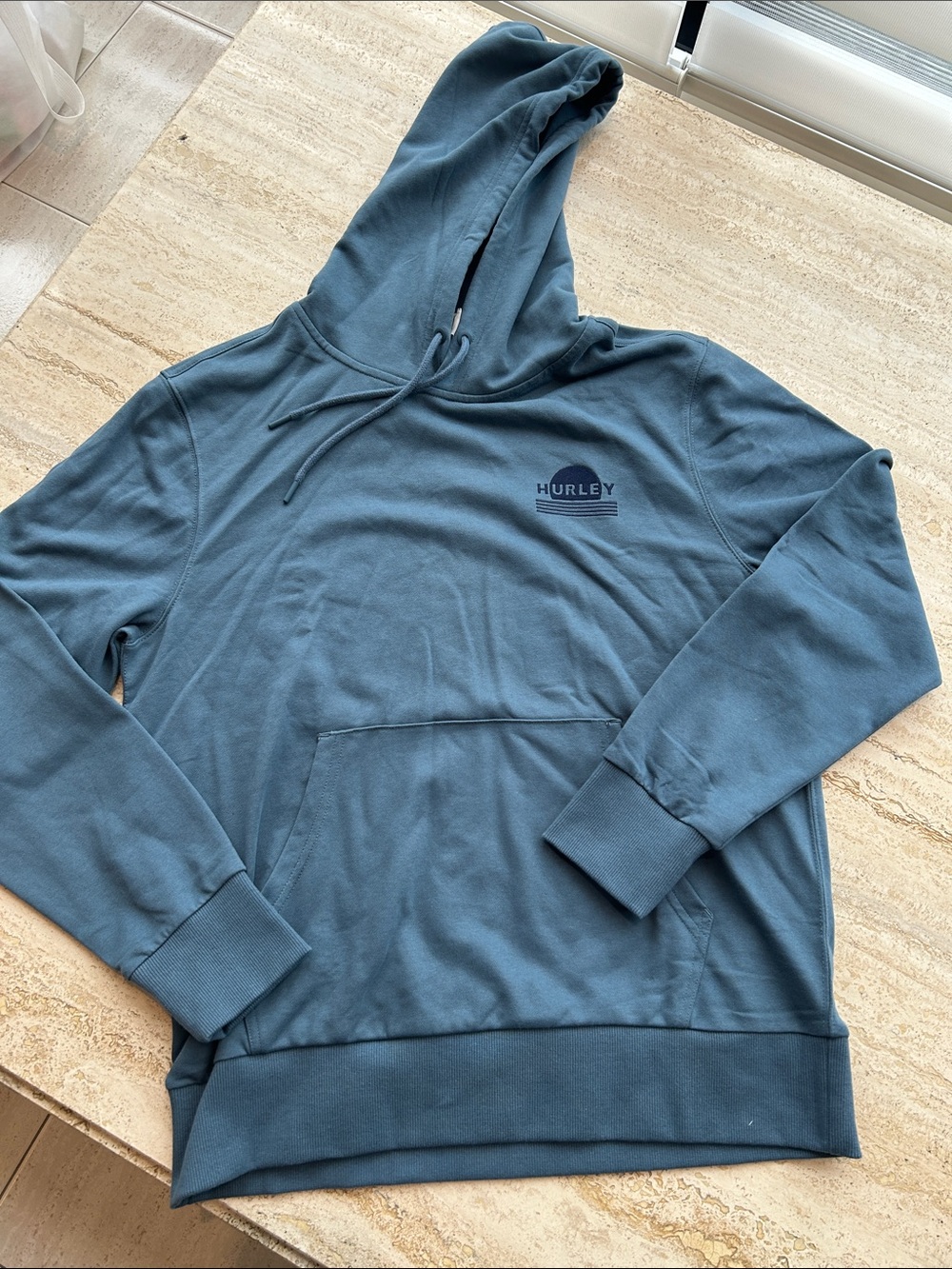 NEW 🆕 Hurley Slate Blue Pullover Hoodie with tags